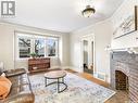 2525 Garnet Street, Regina, SK  - Indoor Photo Showing Living Room With Fireplace 