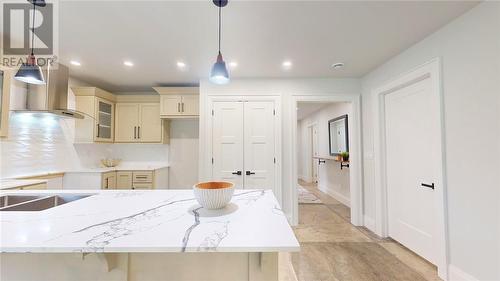 1 Dennis Street, Gore Bay, ON - Indoor Photo Showing Kitchen With Double Sink