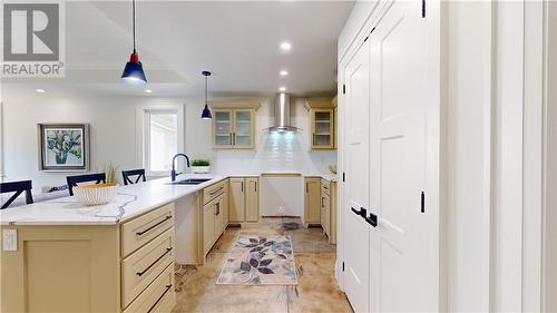 1 Dennis Street, Gore Bay, ON - Indoor Photo Showing Kitchen With Double Sink With Upgraded Kitchen