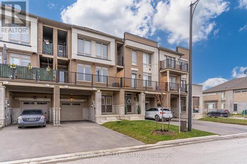 34 Donald Ficht Crescent, Brampton, ON - Outdoor With Balcony With Facade