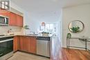 305 - 3504 Hurontario Street, Mississauga, ON  - Indoor Photo Showing Kitchen With Double Sink 