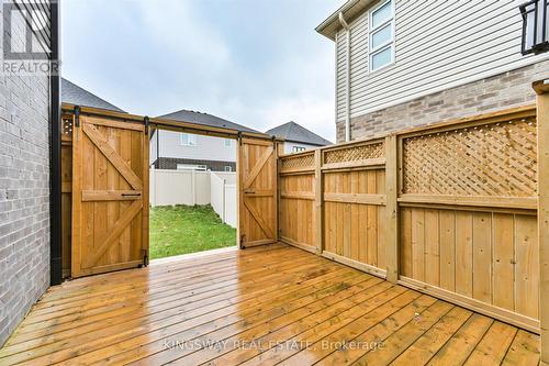 75 Monarch Woods Drive, Kitchener, ON - Outdoor With Deck Patio Veranda With Exterior