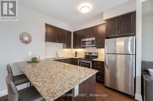 616 - 24 Woodstream Boulevard W, Vaughan, ON - Indoor Photo Showing Kitchen With Stainless Steel Kitchen With Upgraded Kitchen