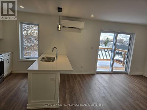 Unit 3 - 45 Heber Street, Quinte West, ON - Indoor Photo Showing Kitchen With Double Sink