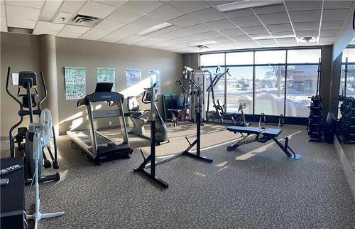 314 457 9Th Street, Brandon, MB - Indoor Photo Showing Gym Room