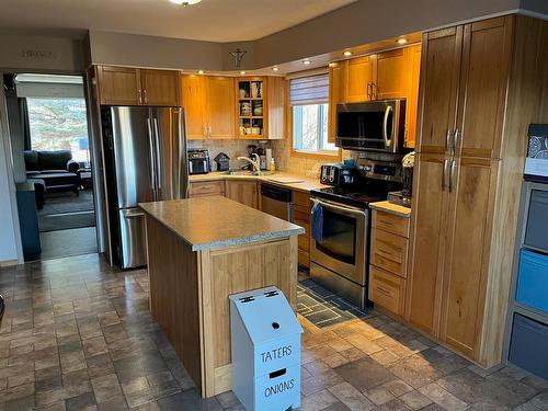 197 Bluewater Crescent, Winnipeg, MB - Indoor Photo Showing Kitchen With Stainless Steel Kitchen