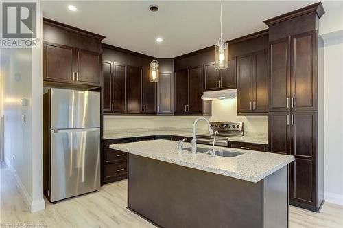 61 Turner Avenue Avenue, Kitchener, ON - Indoor Photo Showing Kitchen With Stainless Steel Kitchen With Upgraded Kitchen