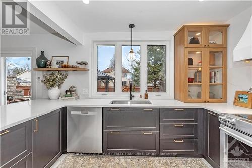 9 Delamere Drive, Ottawa, ON - Indoor Photo Showing Kitchen With Double Sink