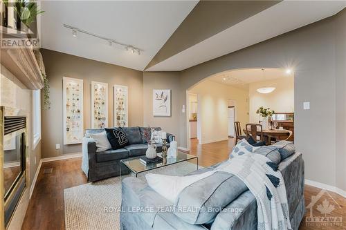 2 Kinmount Private, Ottawa, ON - Indoor Photo Showing Living Room With Fireplace