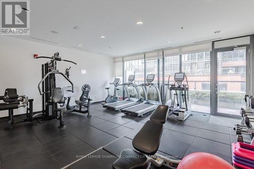 802 - 8 Dovercourt Road, Toronto, ON - Indoor Photo Showing Gym Room