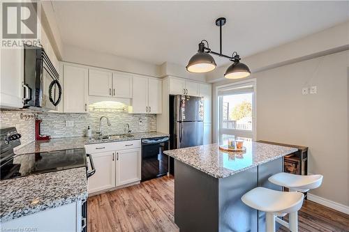 312 Parkvale Drive, Kitchener, ON - Indoor Photo Showing Kitchen With Upgraded Kitchen