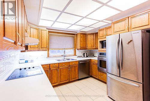 19 Westwood (Upper) Lane, Richmond Hill, ON - Indoor Photo Showing Kitchen With Double Sink