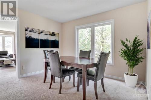 Virtually Staged-Dining Room - 324 River Landing Avenue, Ottawa, ON - Indoor Photo Showing Dining Room