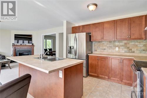 324 River Landing Avenue, Ottawa, ON - Indoor Photo Showing Kitchen With Double Sink