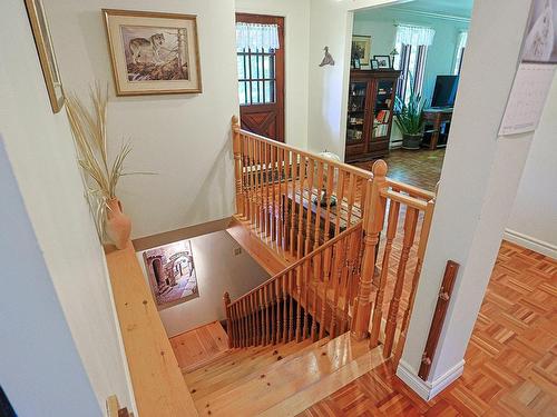 Staircase - 60 Rue Lacombe, Notre-Dame-De-Lourdes, QC - Indoor Photo Showing Other Room