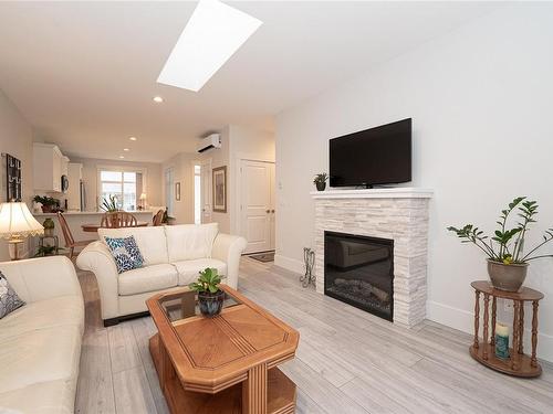 37-300 Grosskleg Way, Lake Cowichan, BC - Indoor Photo Showing Living Room With Fireplace