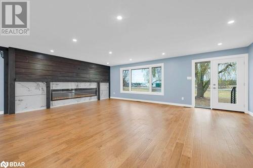 3213 Highway 37, Belleville, ON - Indoor Photo Showing Living Room With Fireplace