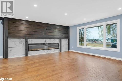 3213 Highway 37, Belleville, ON - Indoor Photo Showing Living Room With Fireplace