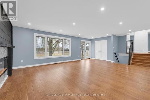 3213 Highway 37, Belleville, ON - Indoor Photo Showing Living Room With Fireplace