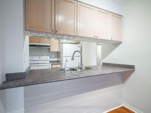 310-887 Bay St, Toronto, ON - Indoor Photo Showing Kitchen With Double Sink