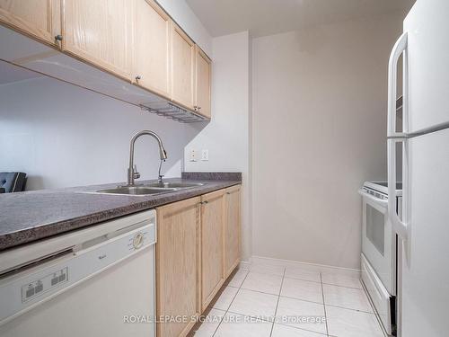 310-887 Bay St, Toronto, ON - Indoor Photo Showing Kitchen With Double Sink