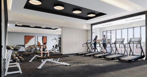 Ph10-858 Dupont St, Toronto, ON - Indoor Photo Showing Gym Room