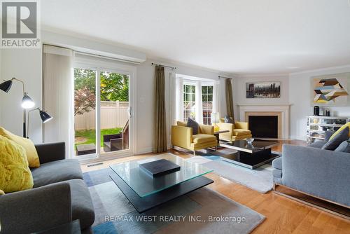 6 - 2145 Country Club Drive E, Burlington, ON - Indoor Photo Showing Living Room With Fireplace