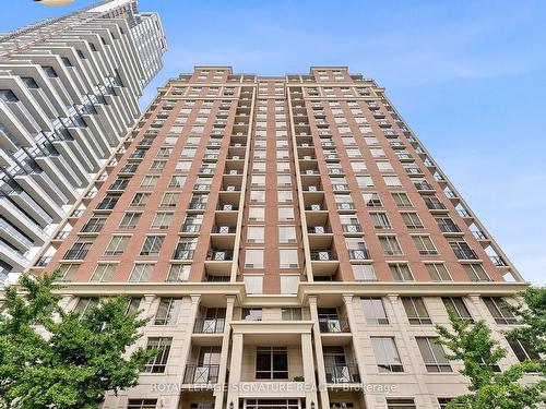 1506-1101 Leslie St, Toronto, ON - Outdoor With Balcony With Facade