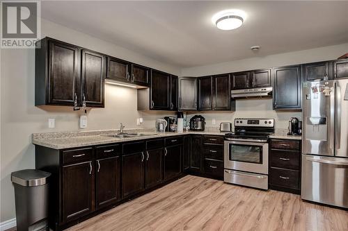 1514 Highway 69 N, Valley East, ON - Indoor Photo Showing Kitchen With Double Sink