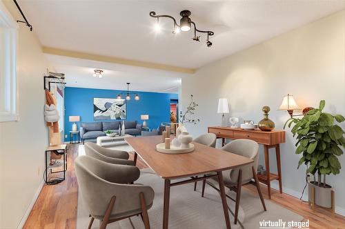 6040 Ellison Avenue, Peachland, BC - Indoor Photo Showing Dining Room