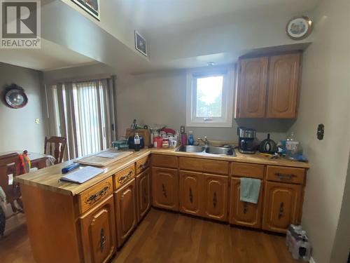 161 Seal Cove Road, Stephenville Crossing, NL - Indoor Photo Showing Kitchen With Double Sink