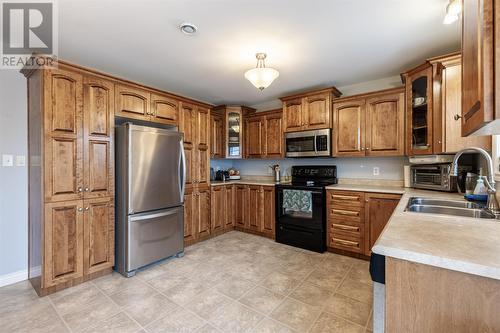 84 Hibbs Road, Conception Bay South, NL - Indoor Photo Showing Kitchen With Double Sink