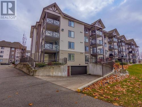 256 Hastings Avenue Unit# 411, Penticton, BC - Outdoor With Balcony With Facade