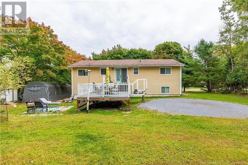 119 Nottingham Drive, Quispamsis, NB - Outdoor With Deck Patio Veranda