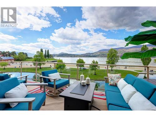 1128 Sunset Drive Unit# 317, Kelowna, BC - Outdoor With Body Of Water With Deck Patio Veranda With View