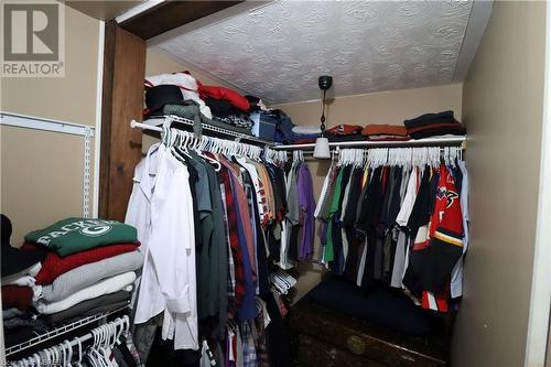 View of walk in closet - 92 First Street, Sturgeon Falls, ON - Indoor With Storage