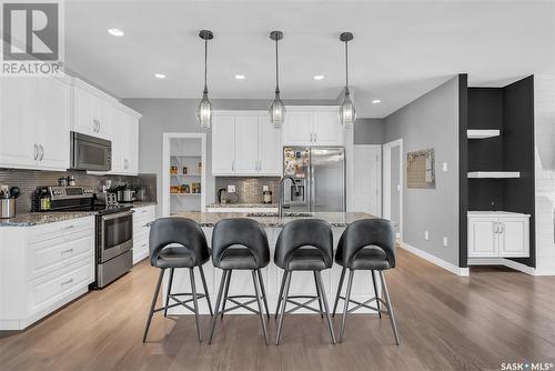 46 Country Crescent, Dundurn Rm No. 314, SK - Indoor Photo Showing Kitchen With Upgraded Kitchen