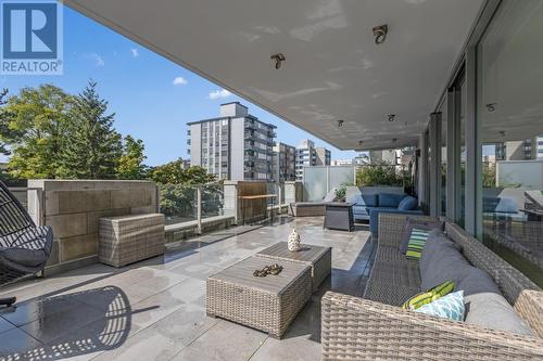 501 1180 Broughton Street, Vancouver, BC - Outdoor With Deck Patio Veranda With Exterior