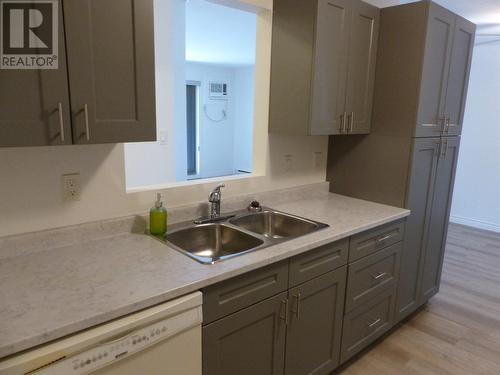 8700 Jubilee Road E Unit# 205, Summerland, BC - Indoor Photo Showing Kitchen With Double Sink