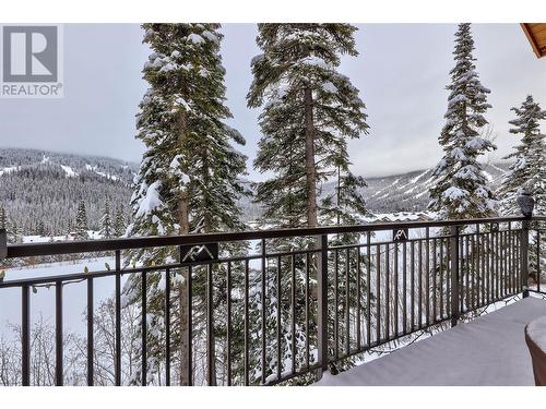 5040 Valley Drive Unit# 6, Sun Peaks, BC - Outdoor With Balcony