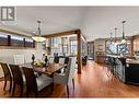 5040 Valley Drive Unit# 6, Sun Peaks, BC  - Indoor Photo Showing Dining Room 