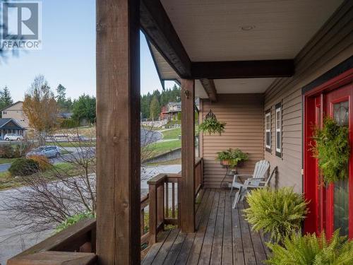 3378 Yew Kwum Place, Powell River, BC - Outdoor With Deck Patio Veranda With Exterior