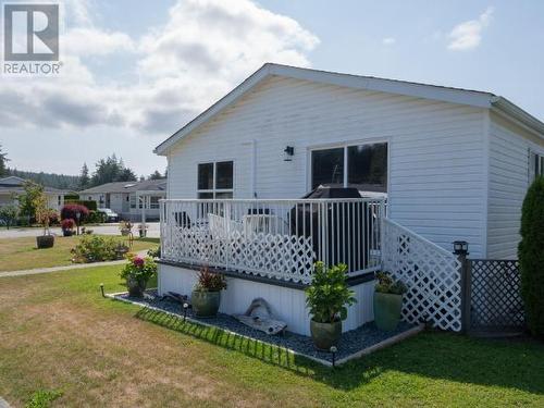 250-7575 Duncan Street, Powell River, BC - Outdoor With Deck Patio Veranda With Exterior