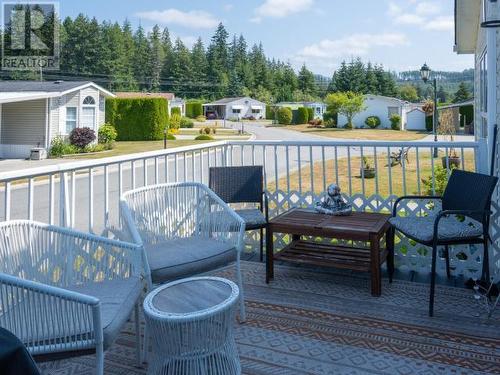 250-7575 Duncan Street, Powell River, BC - Outdoor With Deck Patio Veranda