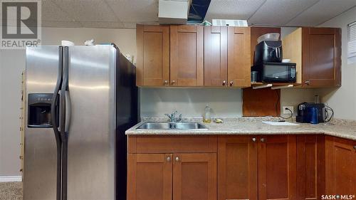 1137 Wallace Street, Regina, SK - Indoor Photo Showing Kitchen With Double Sink