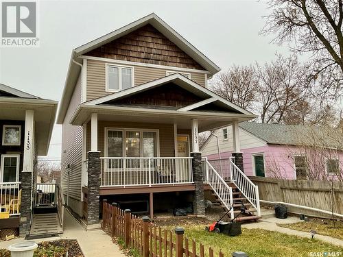 1137 Wallace Street, Regina, SK - Outdoor With Deck Patio Veranda