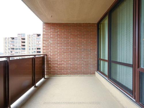 1507-716 The West Mall, Toronto, ON - Outdoor With Balcony With Exterior