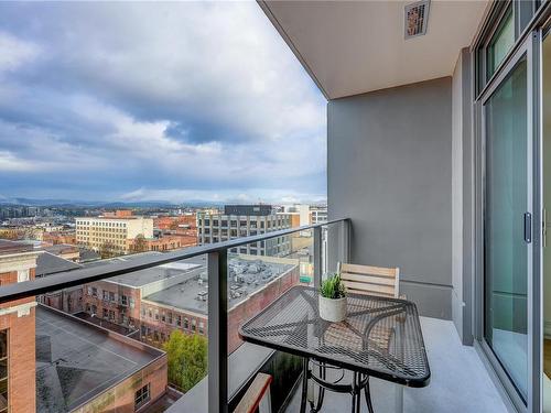 910-728 Yates St, Victoria, BC - Outdoor With Balcony With View With Exterior