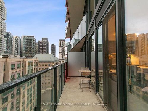 1311-215 Queen St W, Toronto, ON - Outdoor With Balcony