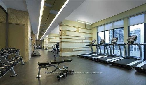 4802-300 Front St W, Toronto, ON - Indoor Photo Showing Gym Room